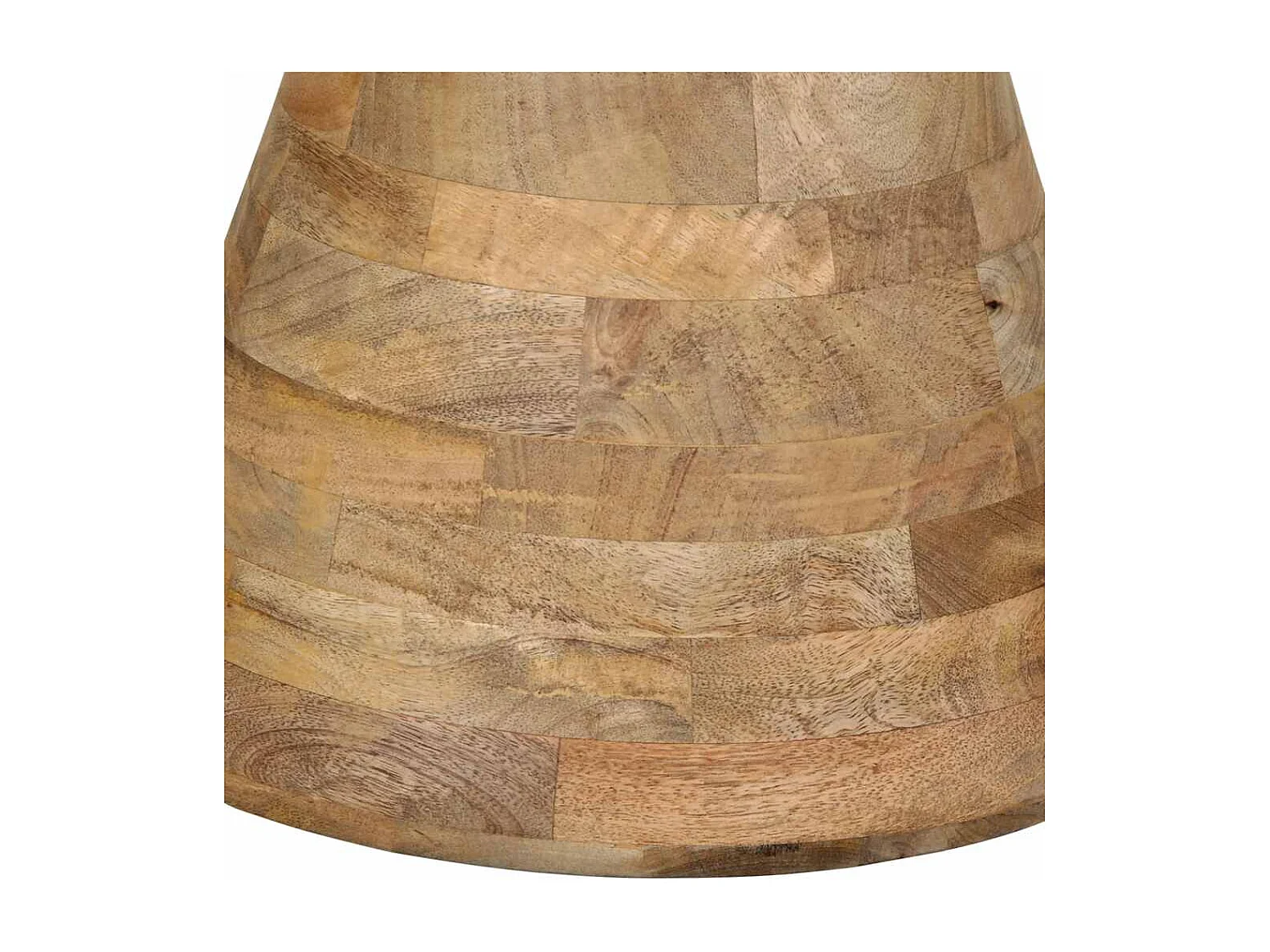 Mesa de apoio Ø50x40 cm madeira de mangueira maciça