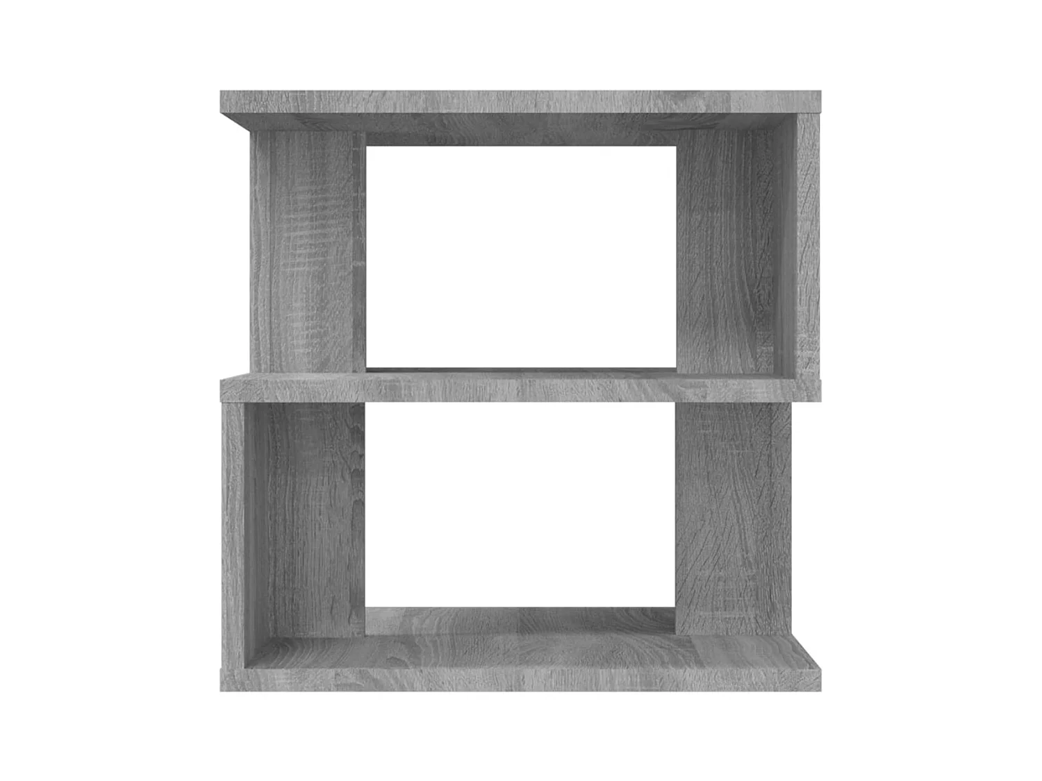 Mesa de apoio 40x40x40 cm derivados madeira cinzento sonoma