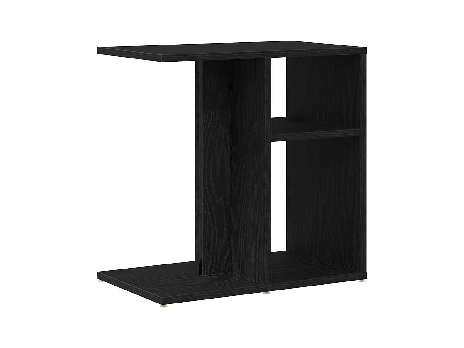 Table d'appoint Chêne noir 50 x 30 x 50 cm Bois d'ingénierie