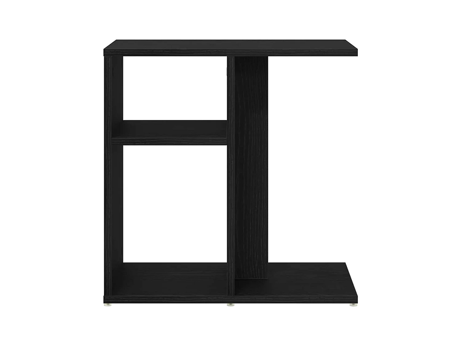 Table d'appoint Chêne noir 50 x 30 x 50 cm Bois d'ingénierie