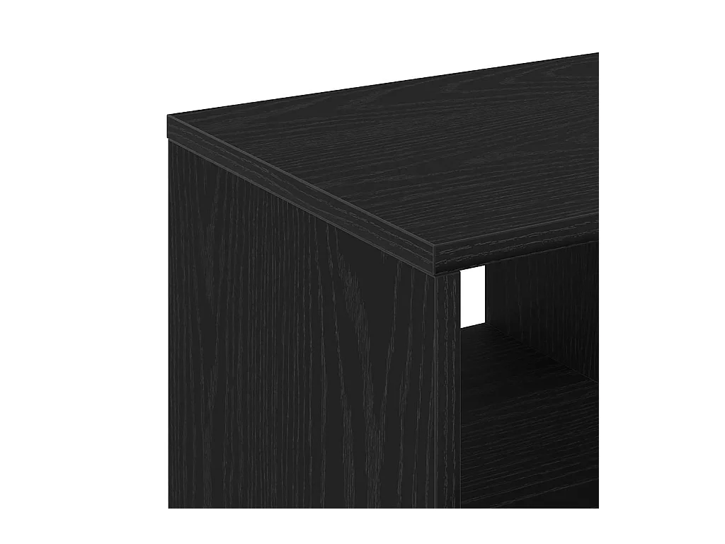 Table d'appoint Chêne noir 50 x 30 x 50 cm Bois d'ingénierie