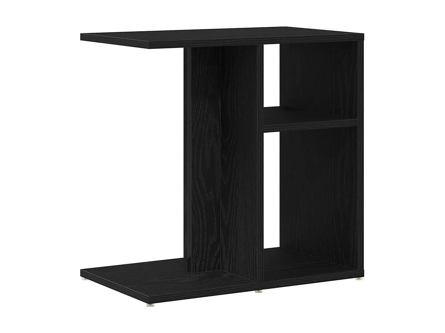 Table d'appoint Chêne noir 50 x 30 x 50 cm Bois d'ingénierie