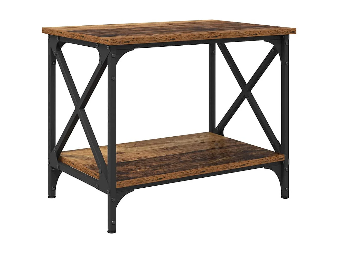 Mesa lateral Madera vieja