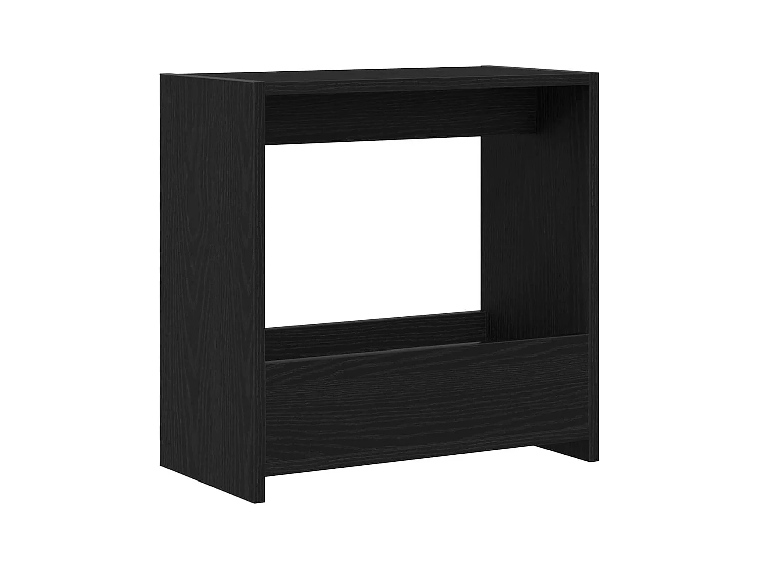Table d'appoint Chêne noir 50 x 26 x 50 cm Bois d'ingénierie