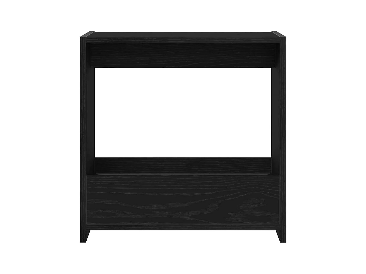 Table d'appoint Chêne noir 50 x 26 x 50 cm Bois d'ingénierie