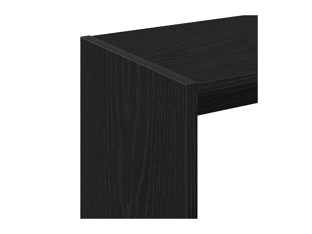 Table d'appoint Chêne noir 50 x 26 x 50 cm Bois d'ingénierie