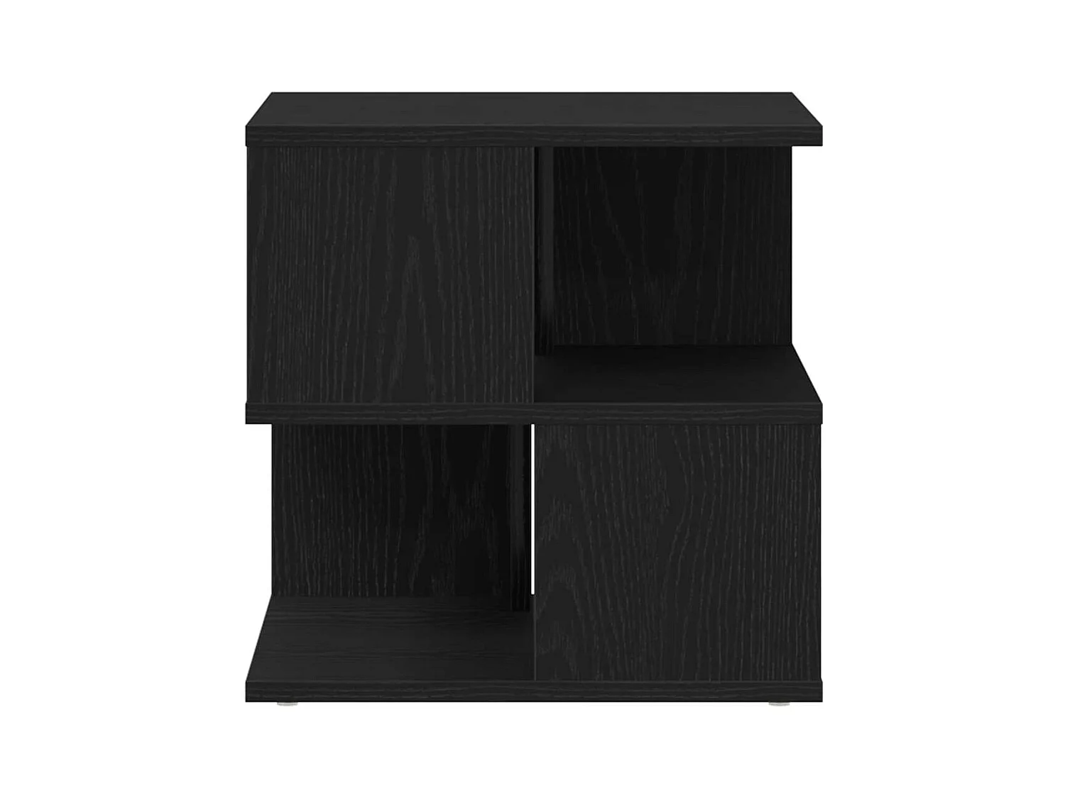 Table d'appoint Chêne noir 40 x 40 x 40 cm Bois d'ingénierie