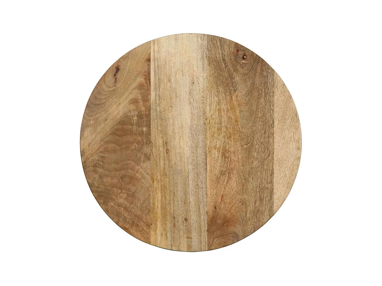 Table d'appoint Ø40x40 cm bois de manguier massif