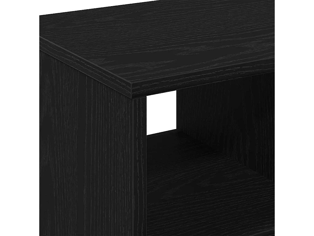 Table d'appoint Chêne noir 50 x 30 x 55 cm Bois d'ingénierie