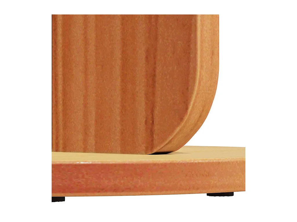 Table d'appoint Marron cire 39.5 x 39.5 x 53.5 cm