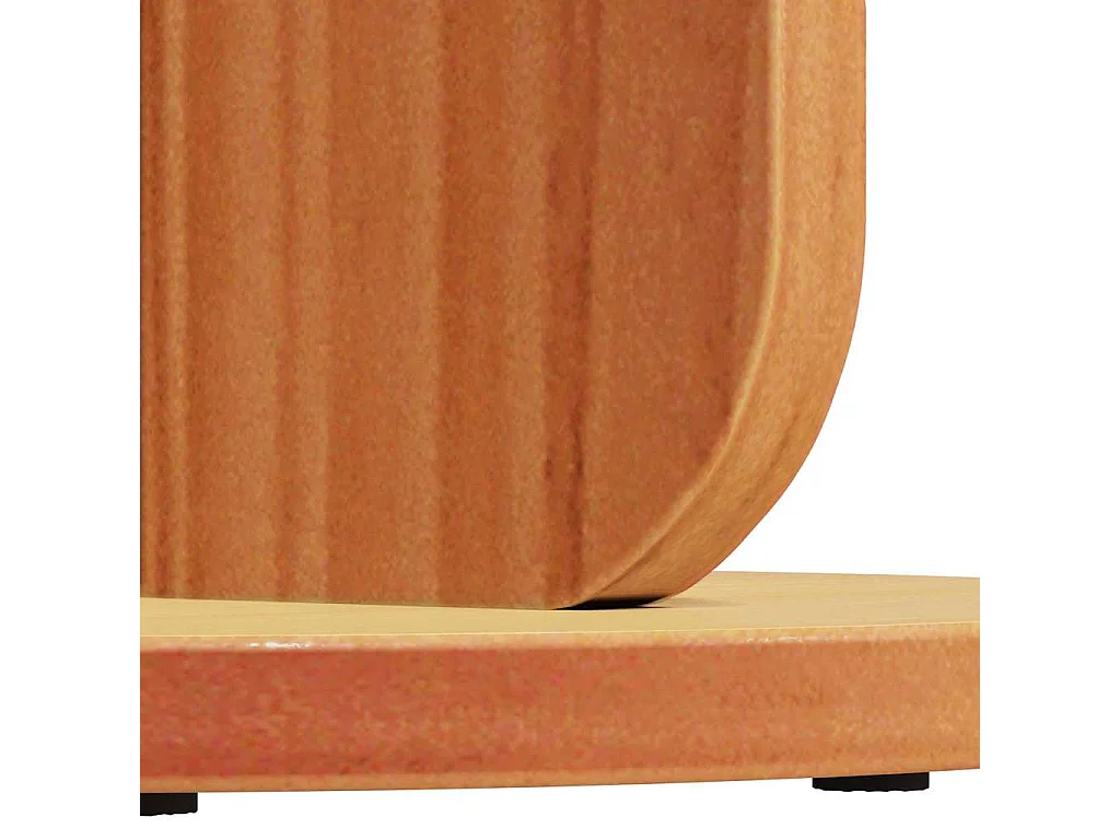 Bijzettafel Wasbruin 39.5 x 39.5 x 53.5 cm Massief grenenhout