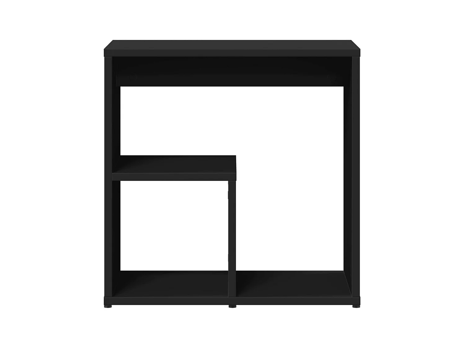 Table d'appoint Noir 50x30x50 cm Bois d'ingénierie