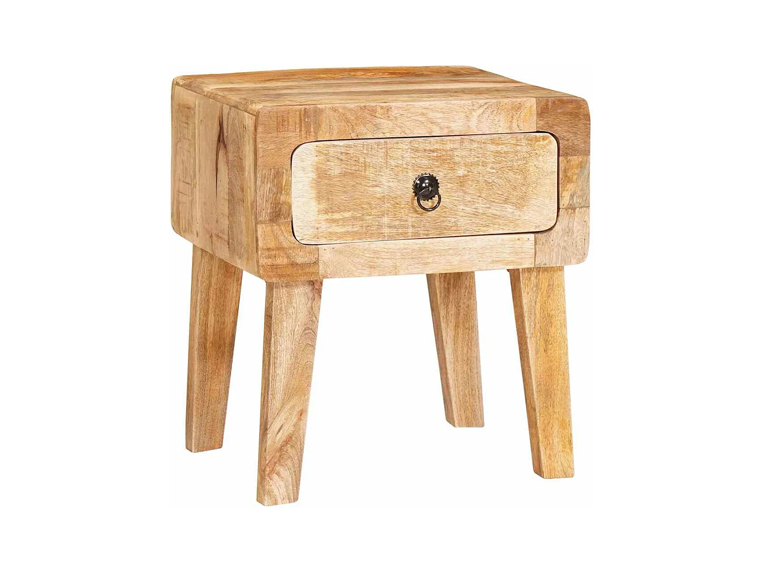 Tables d'appoint Marron 40 x 32 x 46 cm bois de manguier massif