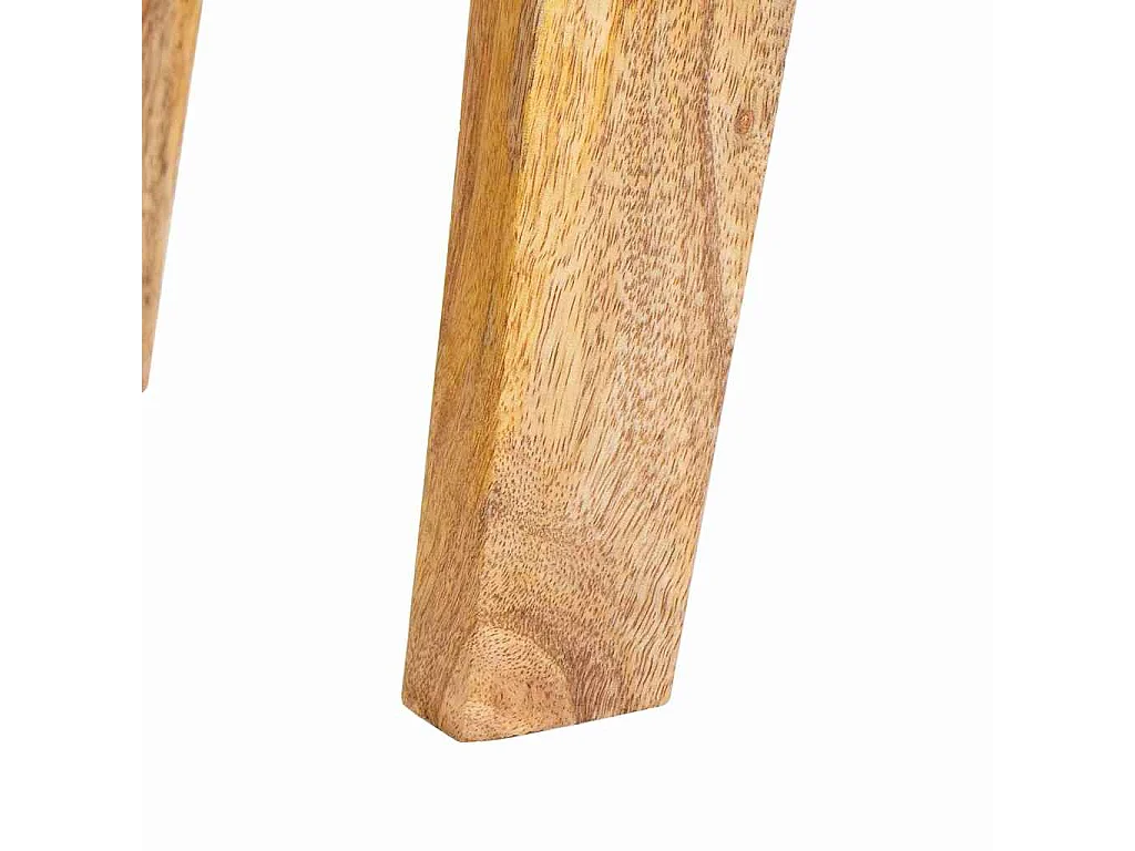 Tables d'appoint 40 x 32 x 46 cm bois de manguier massif