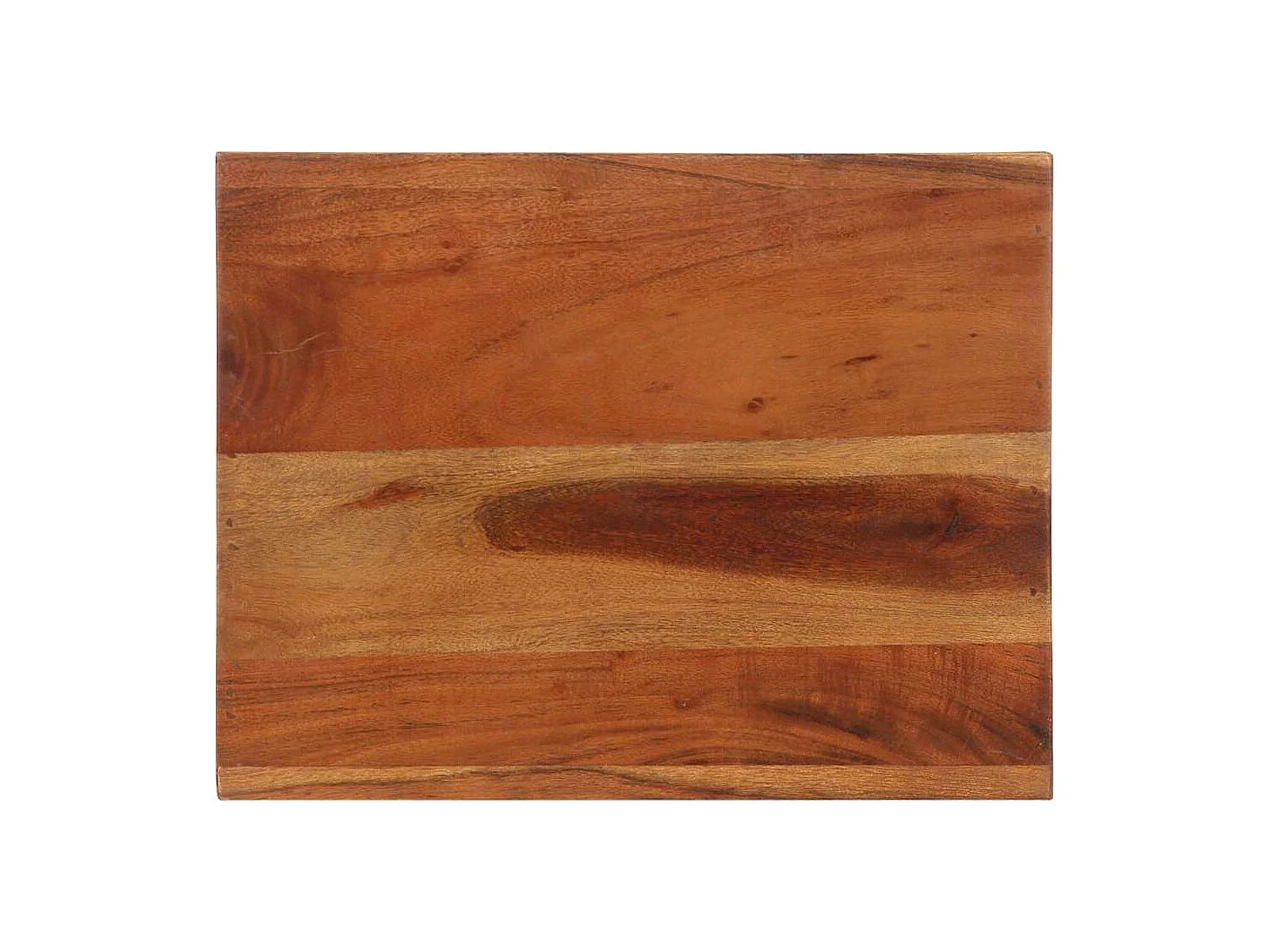 Bijzettafel 37x29x40 cm massief acaciahout