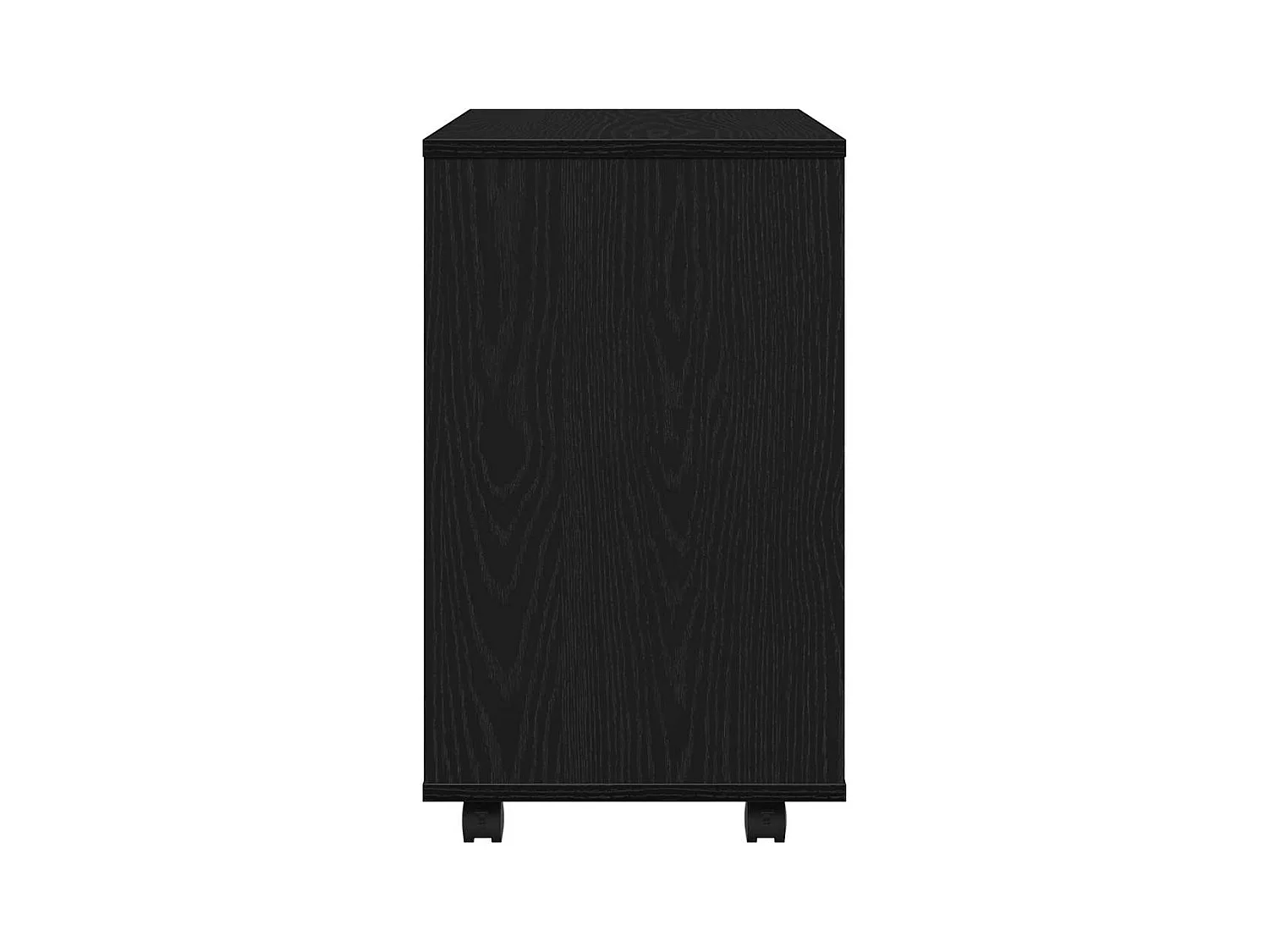 Table d'appoint en chêne noir 70 x 35 x 60 cm Bois d'ingénierie