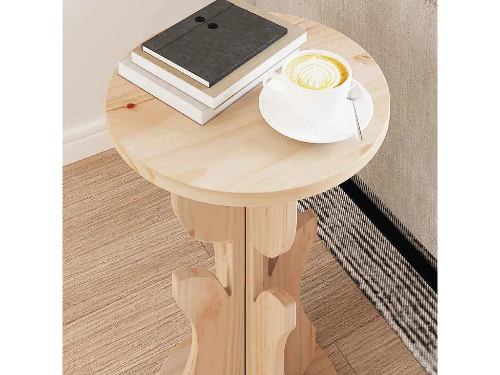 Table d'appoint Naturel 39.5 x 39.5 x 53.5 cm