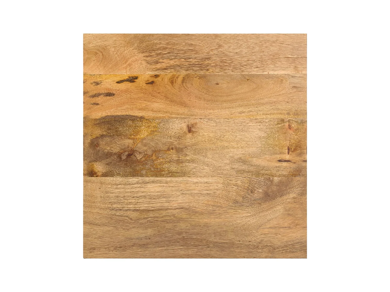 Table d'appoint 43 x 43 x 40 cm Bois de manguier massif