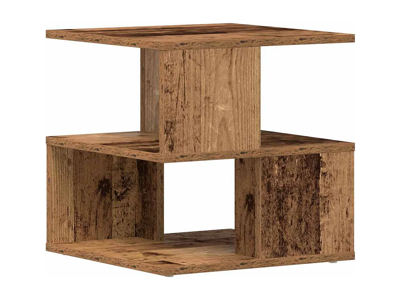 Table d'appoint Bois ancien 40 x 40 x 40 cm Bois d'ingénierie