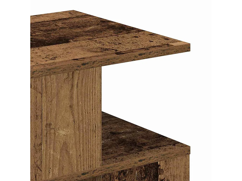 Table d'appoint Bois ancien 40 x 40 x 40 cm Bois d'ingénierie