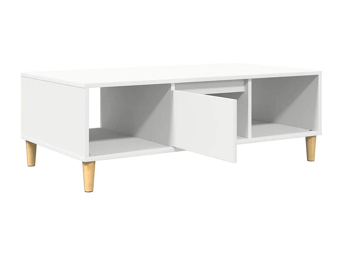 Table basse Blanc 102 x 55 x 35 cm