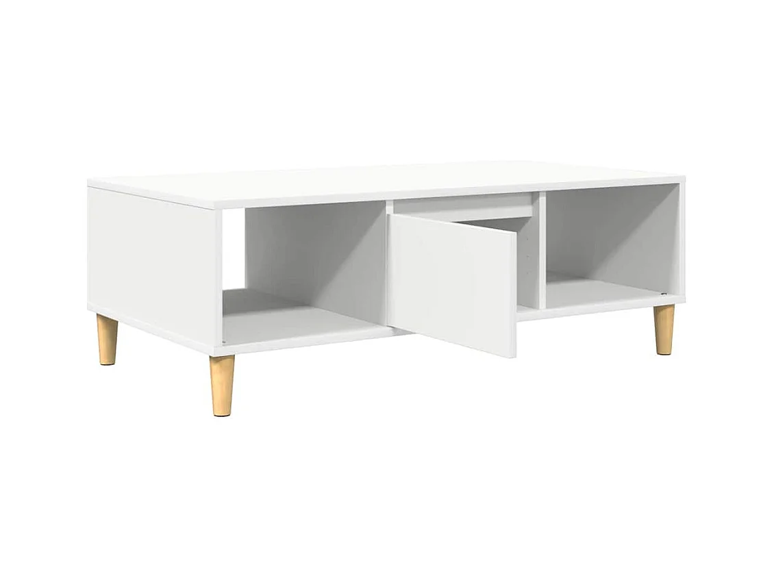 Table basse Blanc 102 x 55 x 35 cm