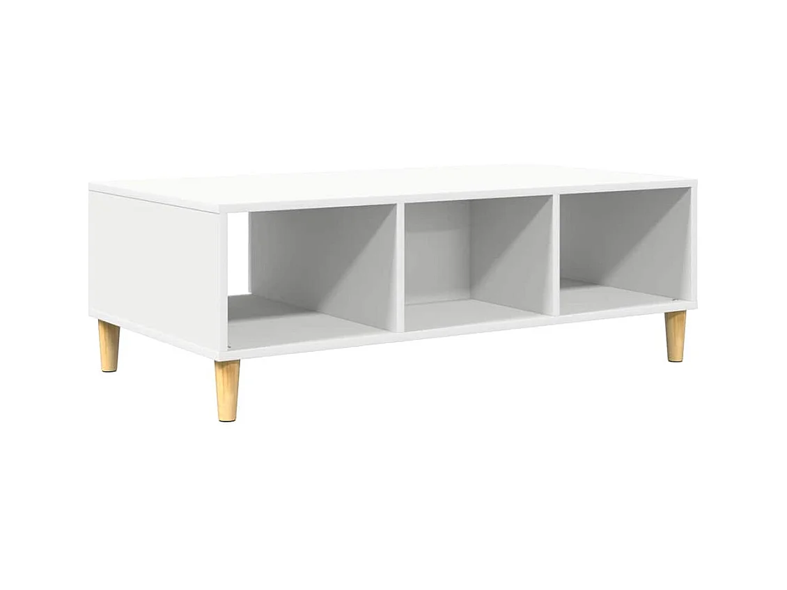 Table basse Blanc 102 x 55 x 35 cm