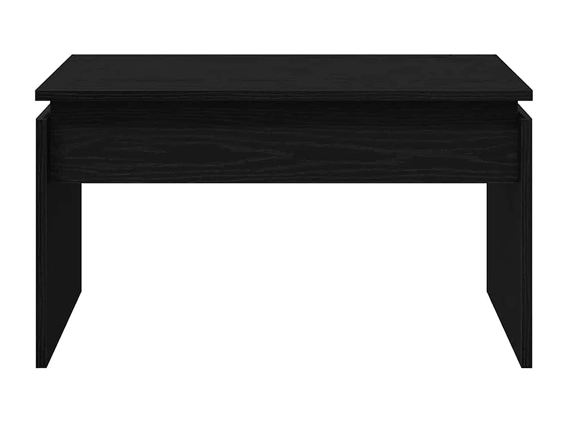 Table basse Chêne noir 68 x 38 x 50 cm Bois d'ingénierie