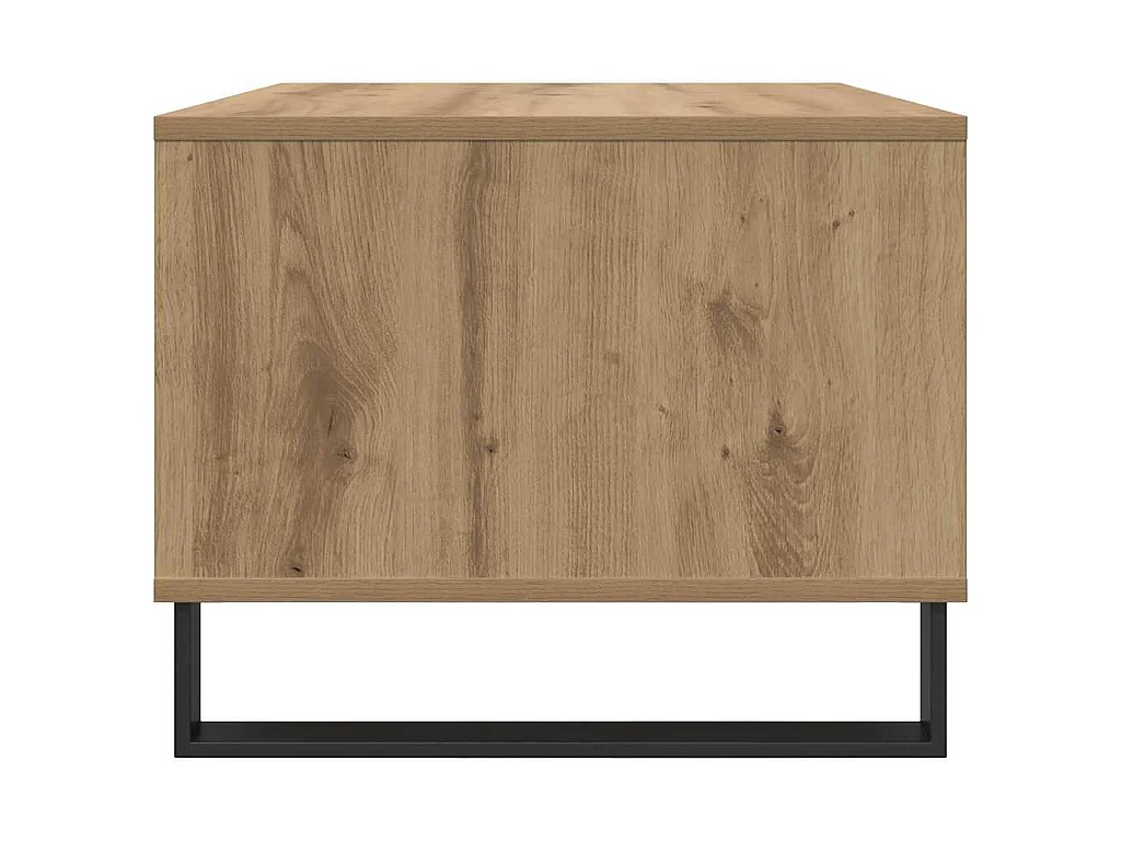 Mesa de Café Roble artisan 60 x 50 x 40 cm Madera contrachapada