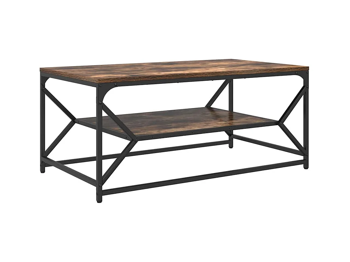 Mesa de centro Carvalho fumado 90 x 50 x 40 cm