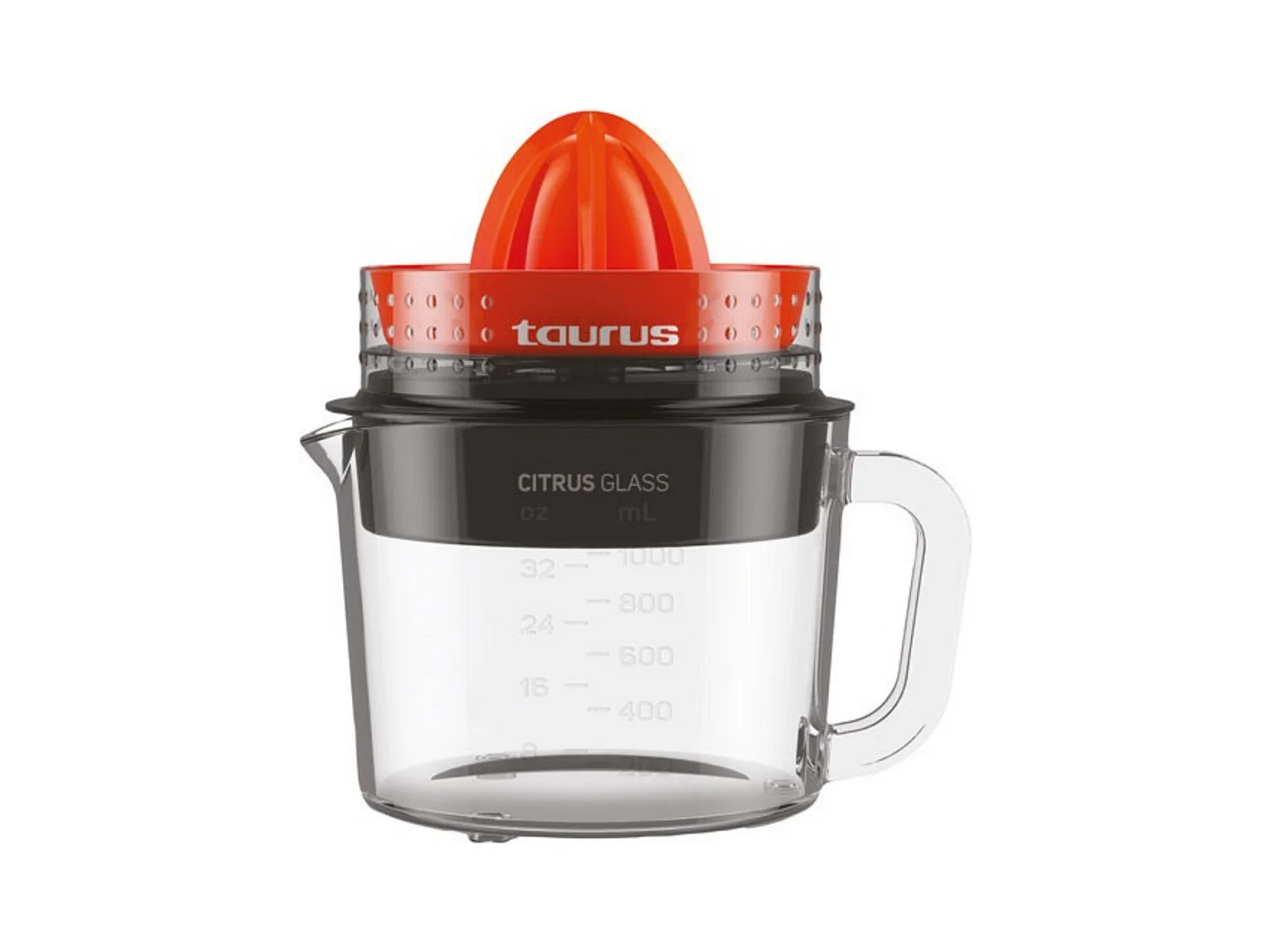 Taurus Presse-agrumes 30w transparent, noir et orange - 924254000