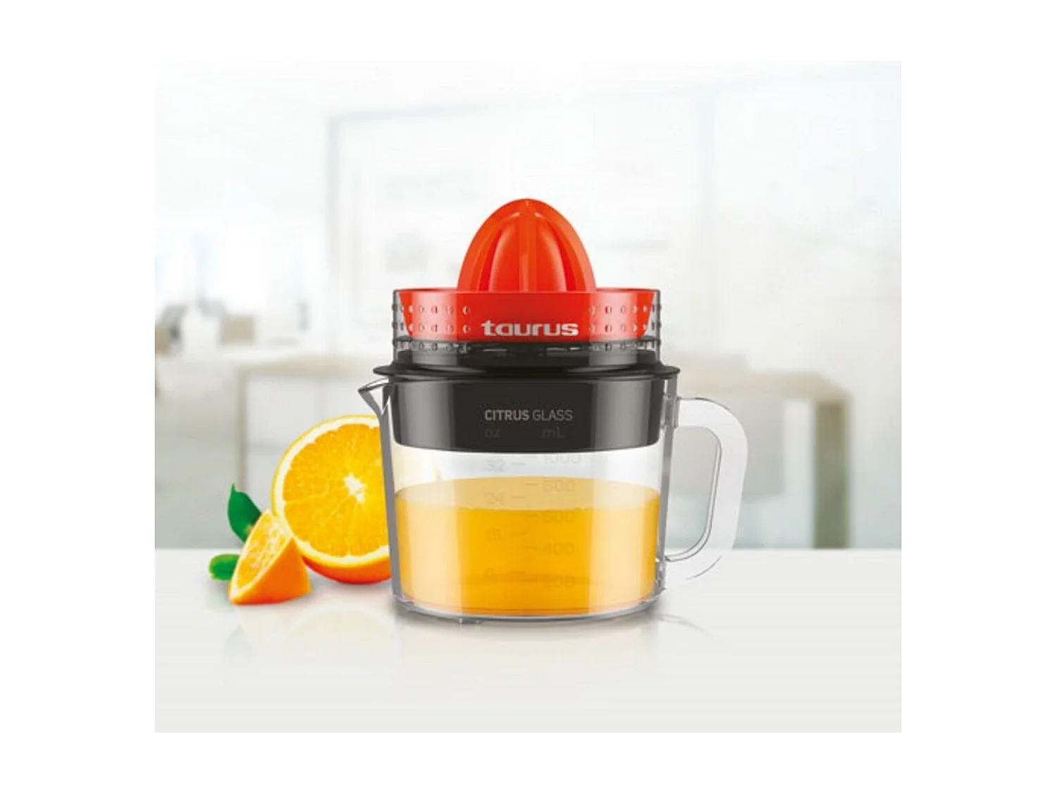 Taurus Presse-agrumes 30w transparent, noir et orange - 924254000