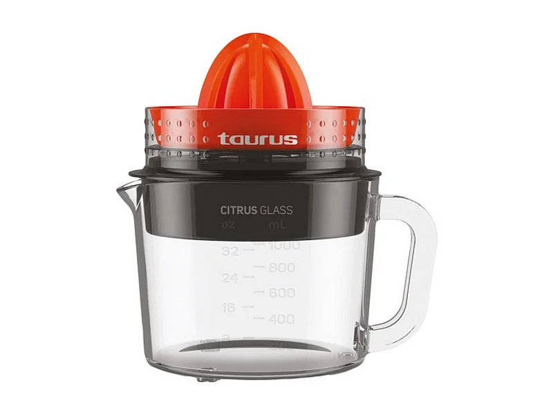 Taurus Presse-agrumes 30w transparent, noir et orange - 924254000
