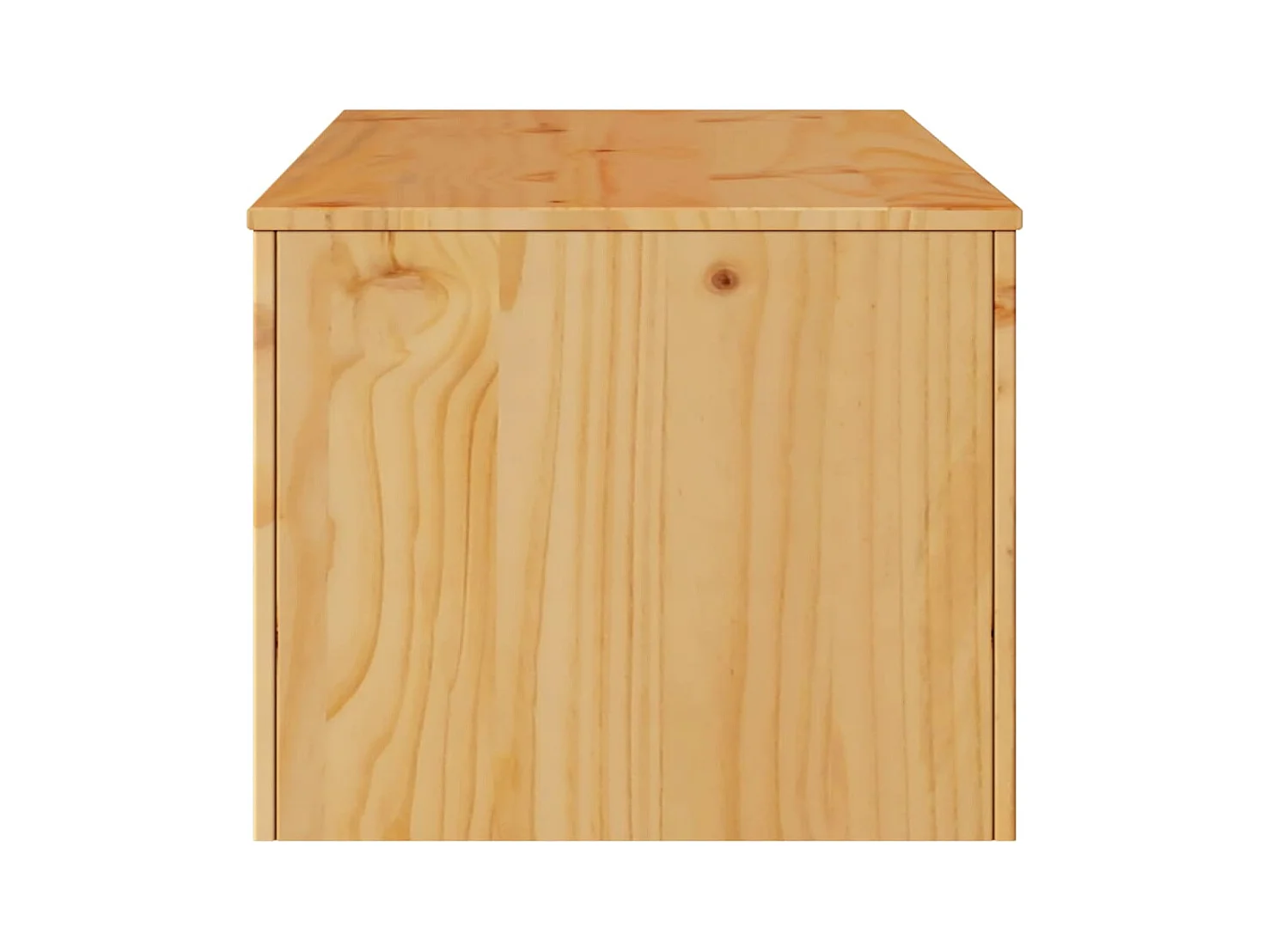 Table basse Drammen Chêne 99 x 55 x 45 cm Bois massif en pin