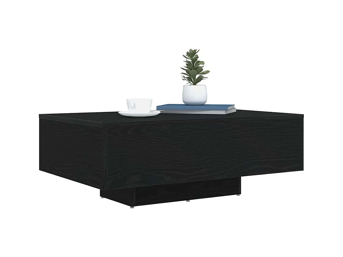 Table Basse Chêne noir 85 x 55 x 31 cm Bois d'ingénierie