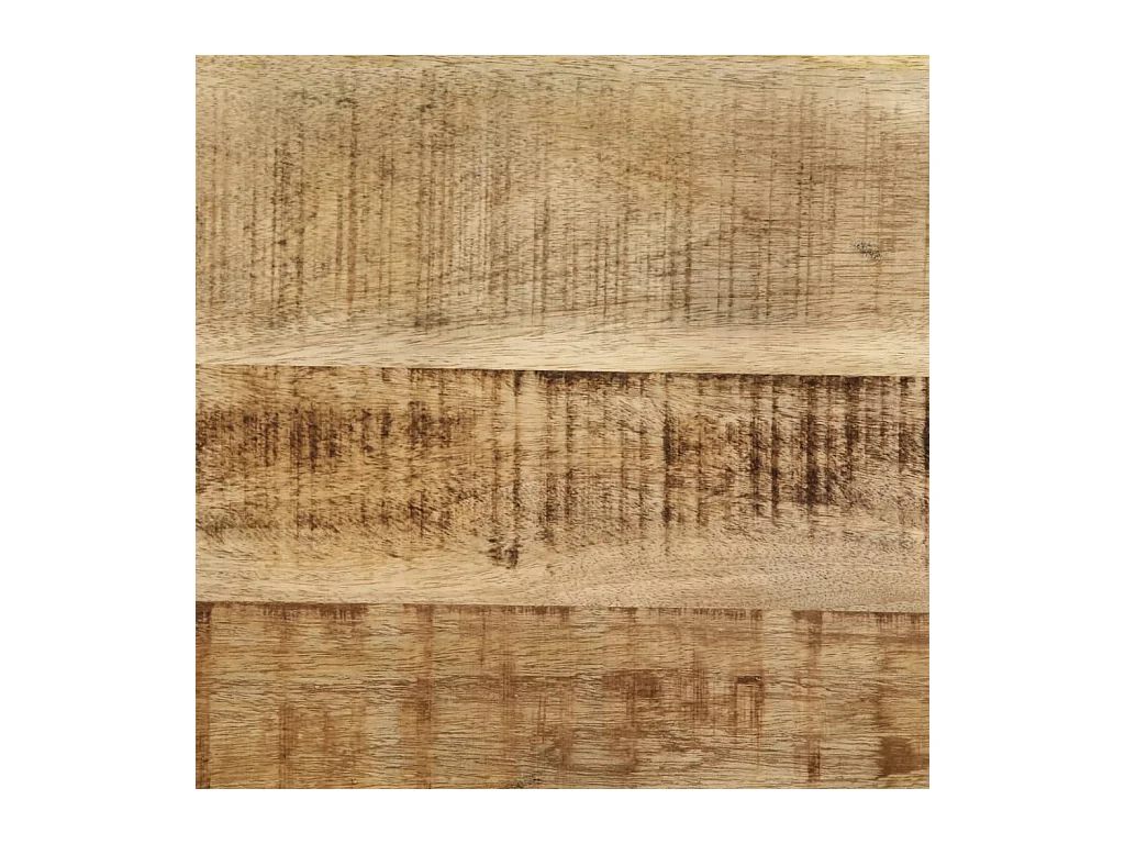 Table basse 110x55x40 cm bois de manguier massif brut