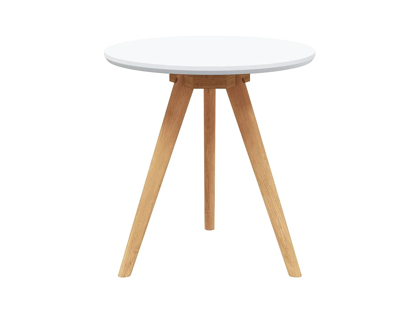 Salontafel Bruin 50 x 50 x 46 cm Massief walnotenhout