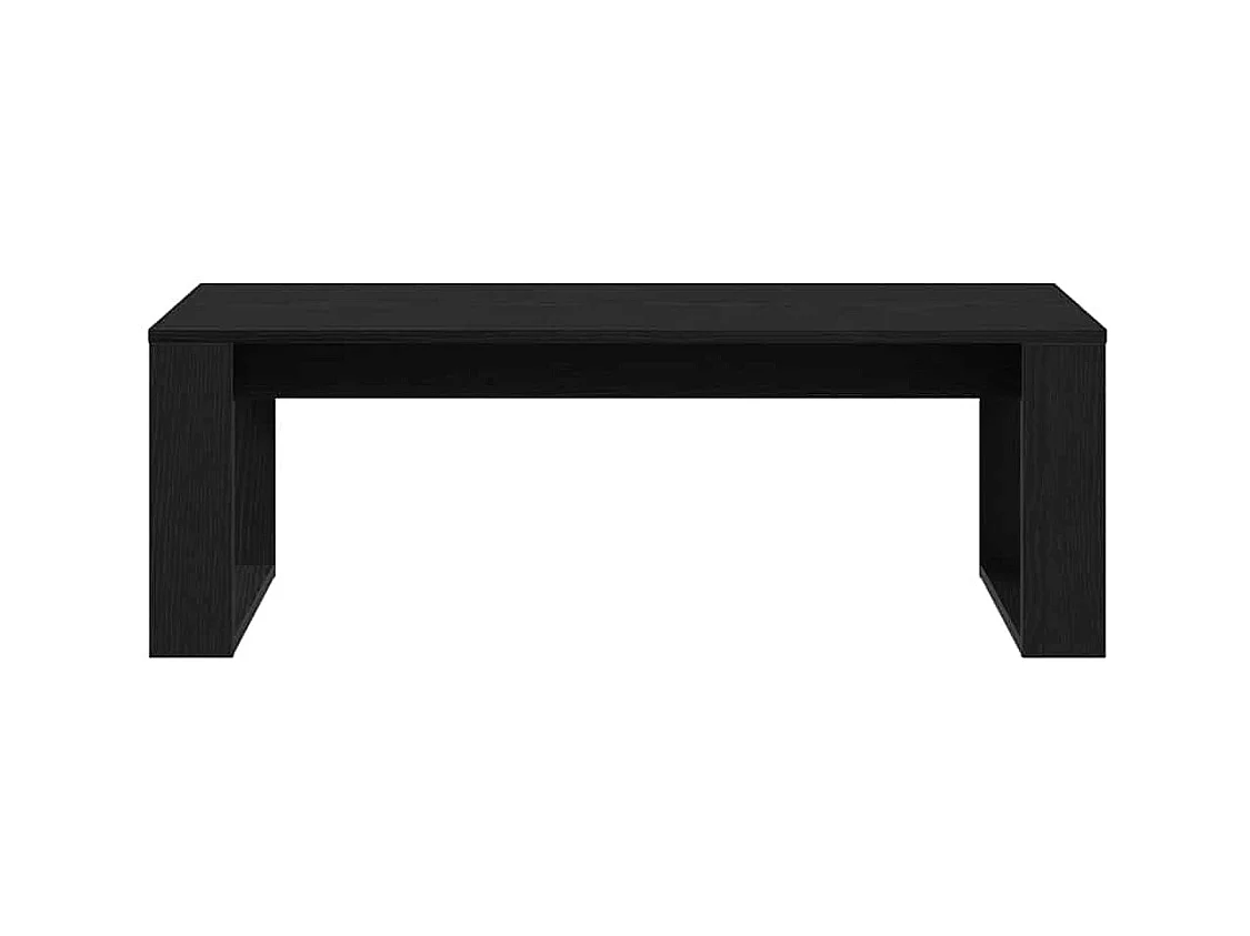 Table Basse Chêne noir 102 x 50 x 35 cm Bois d'ingénierie