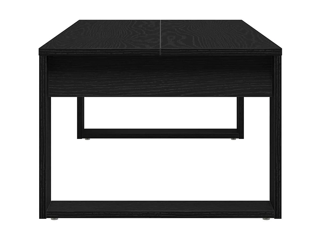 Mesa de Café Carvalho preto 102 x 50 x 35 cm Madeira processada