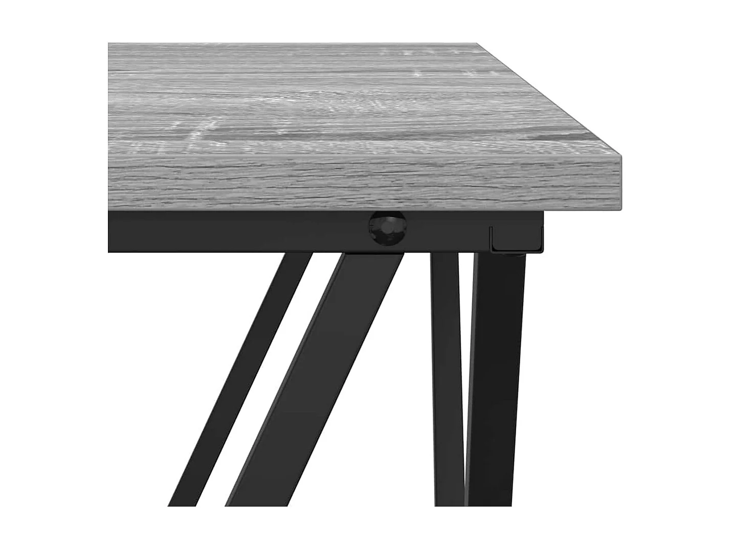 Table basse Sonoma gris 80 x 80 x 45 cm