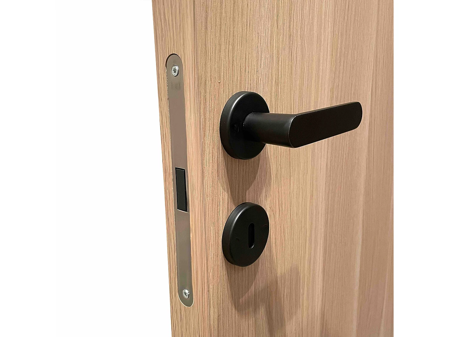 Bloc porte pose fin de chantier April , H.204 x l.83 cm