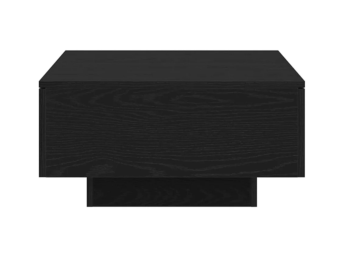 Table basse Chêne noir 90 x 60 x 31 cm Bois d'ingénierie