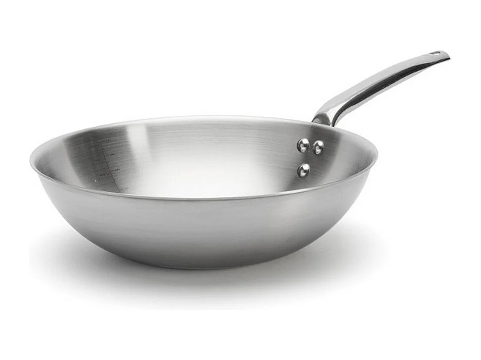 De Buyer Wok 32 cm inox - 3608.32