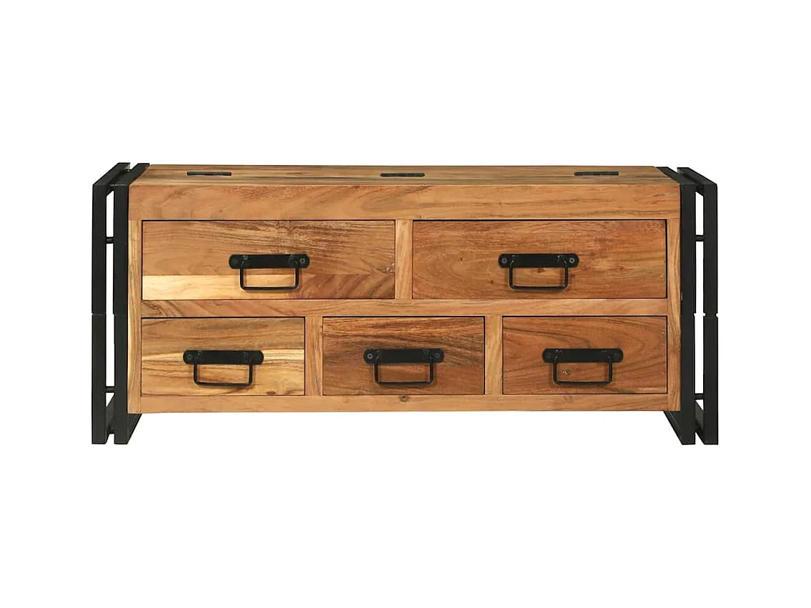 Table basse Marron 90 x 50 x 38 cm Bois d'acacia massif