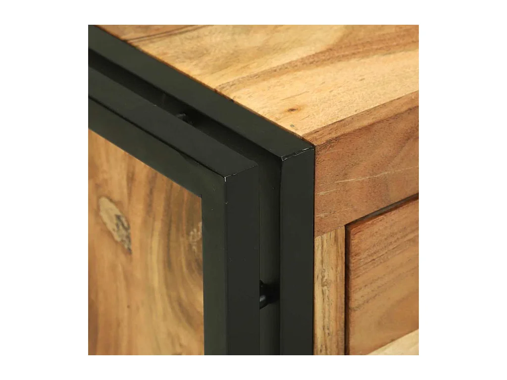 Table basse Marron 90 x 50 x 38 cm Bois d'acacia massif