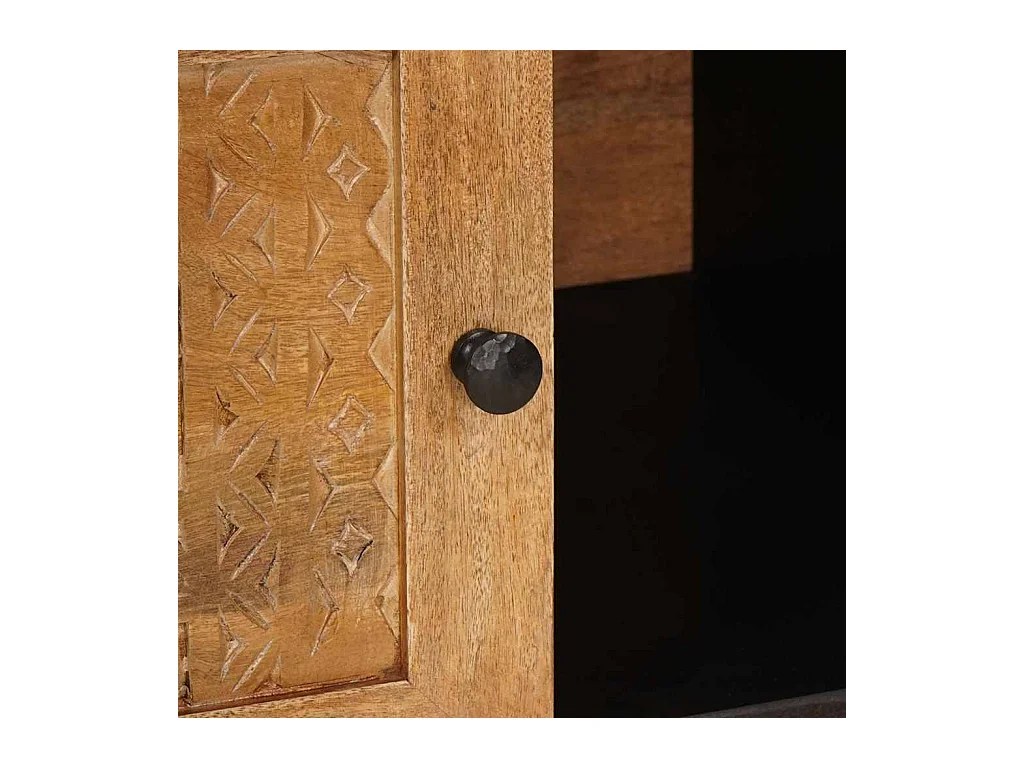 Table basse avec étagère Marron clair 100 x 54 x 40 cm