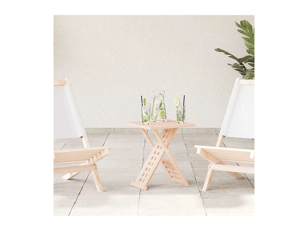 Table basse Marron 33 x 33 x 40.5 cm Bois massif de noyer