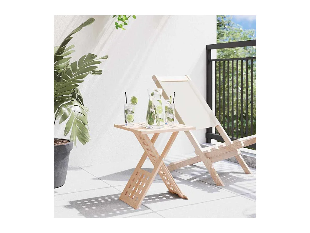 Table basse Marron 33 x 33 x 40.5 cm Bois massif de noyer