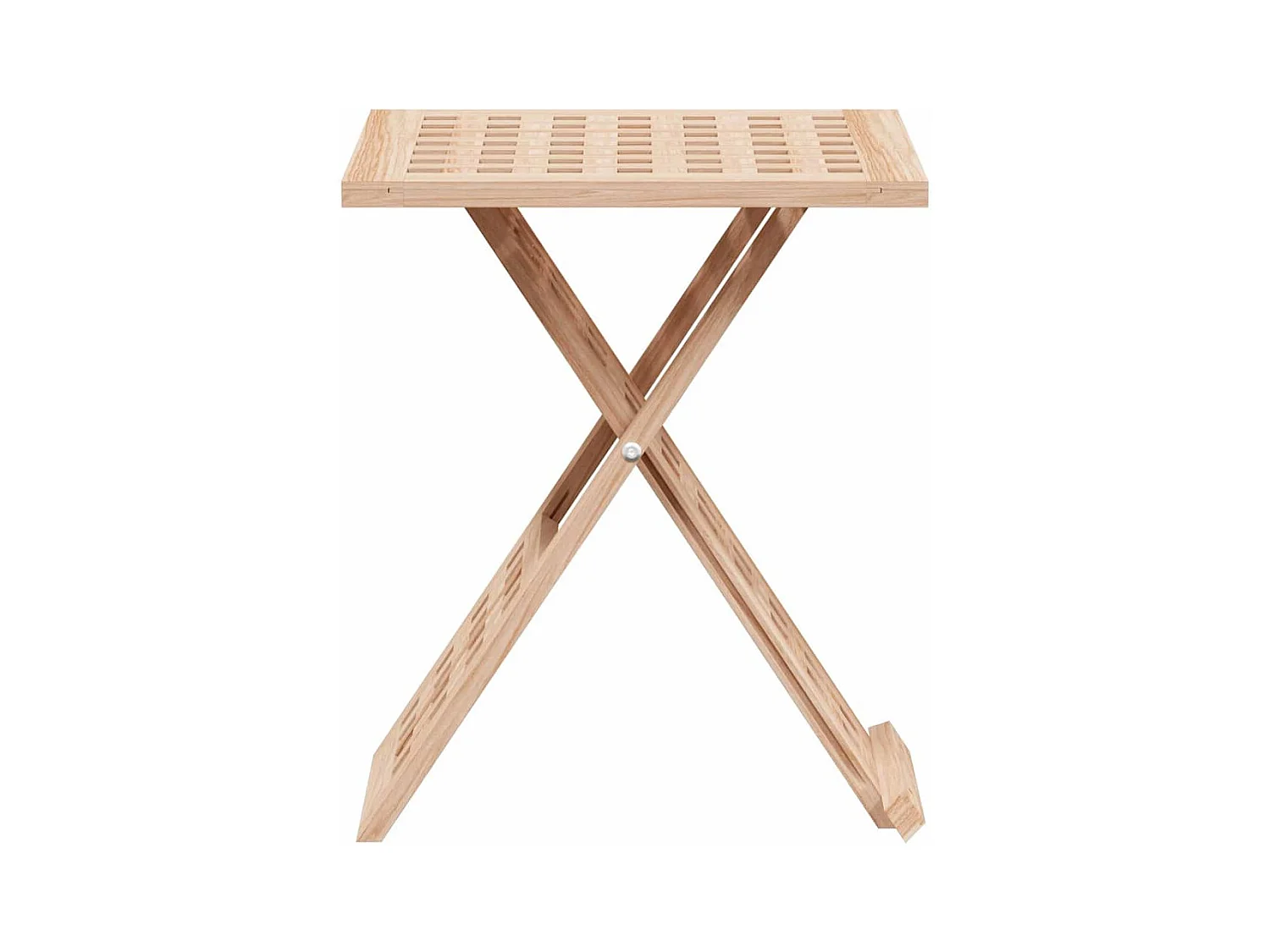 Table basse Marron 33 x 33 x 40.5 cm Bois massif de noyer