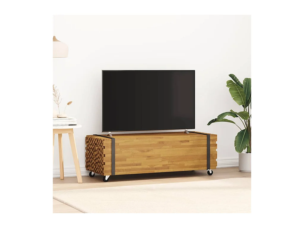 Mesa de centro 110x45x35 cm madeira maciça teca